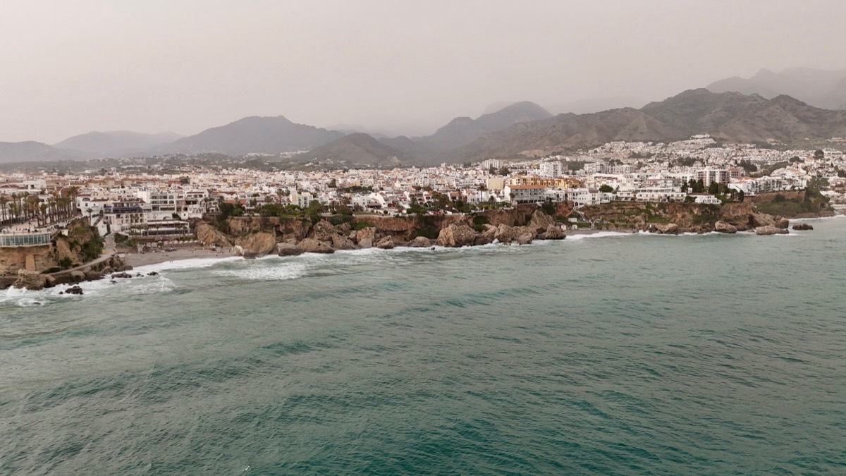 Bílé domky starého města Nerja
